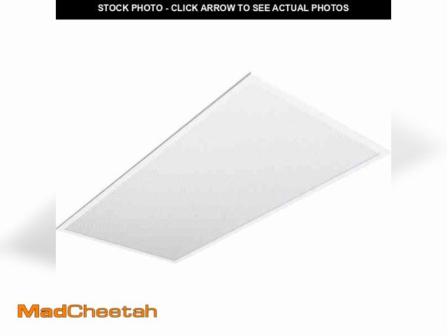 Lot 74-14113856 - Lithonia Lighting CPX A12 Lens 2 ft. x 4 ft. 128-Watt Equivalent Adjustable Lumens Integrated LED Wh...