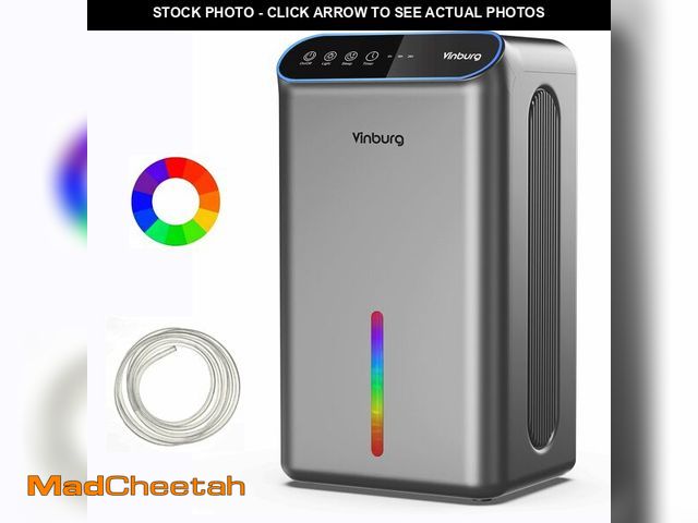 Lot 74-13542027 - Dehumidifier for Basement (85 OZ, 800 sq ft) Quiet Dehumidifiers for Home, Auto Shut-Off, Sleep Mode...