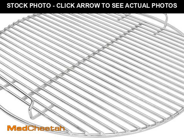 Lot 74-12140591 - Outdoor Cooking Upgrade, Heavy-duty Plated Steel Grill Grate, 22" Charcoal Grill Replacement, Good H...