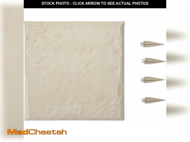 Lot 74-14349120 - VEVOR Garden Stepping Stones, 16Pcs 15.5 x 15.5 in, Decorative Stepping Stones with Stakes, Weather-...