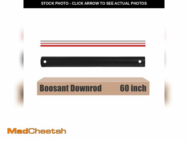 Lot 74-12786441 - BOOSANT 60 INCH Ceiling Fan Downrod With Extended Wires,1 inch Outside Diameter, Extension Rod Only ...