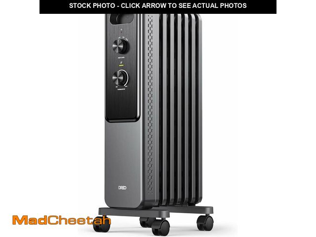 Lot 74-13709494 - Dreo Radiator Heater, Dual Knobs, 8 Safety Protection, 1500W Electric Space Heaters for Indoor Use L...