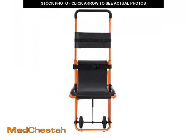 Lot 74-12492626 - SVOPES Manual Stair Chair, Hand Truck 350 lbs. Load Capacity, Foldable Emergency Wheelchair for Fire...