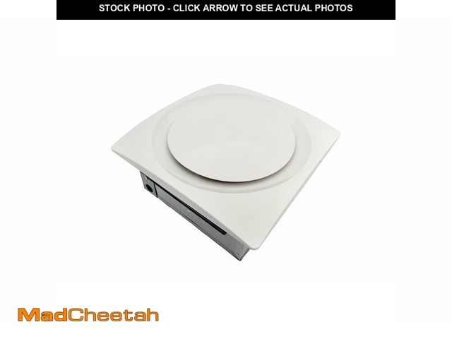 Lot 74-12855883 - AP120-S G6 W Slim Fit 120-CFM Bathroom Ventilation Fan with White Grille - UNUSED