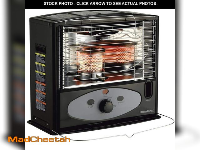 Lot 74-12920270 - DuraHeat Portable Radiant Kerosene Heater Provides 10,000 BTU's of Warmth - USED