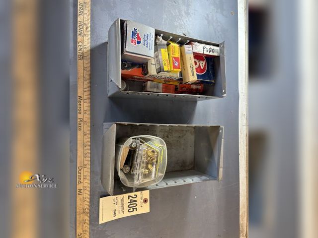 Lot 83-2405 - Two Storage Bins with Content