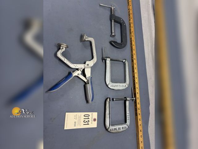 Lot 83-0131 - Lot of Clamps
