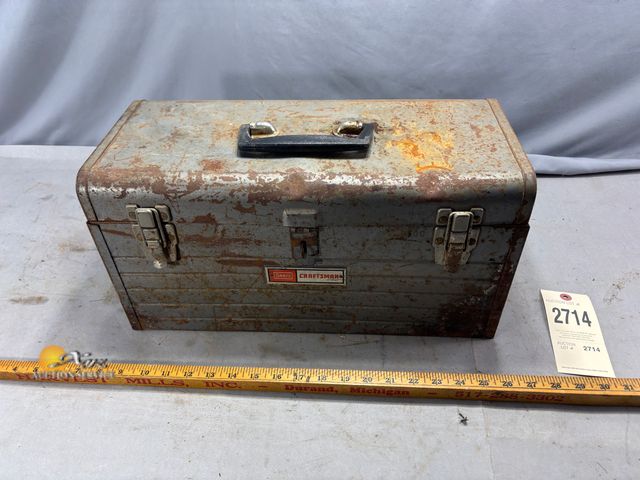 Lot 83-2714 - Craftsman Toolbox with Contents
