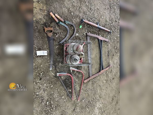 Lot 83-0081 - Lot of Antique Farm and Hand Tools