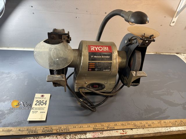 Lot 83-2954 - Ryobi 8" Bench Grinder