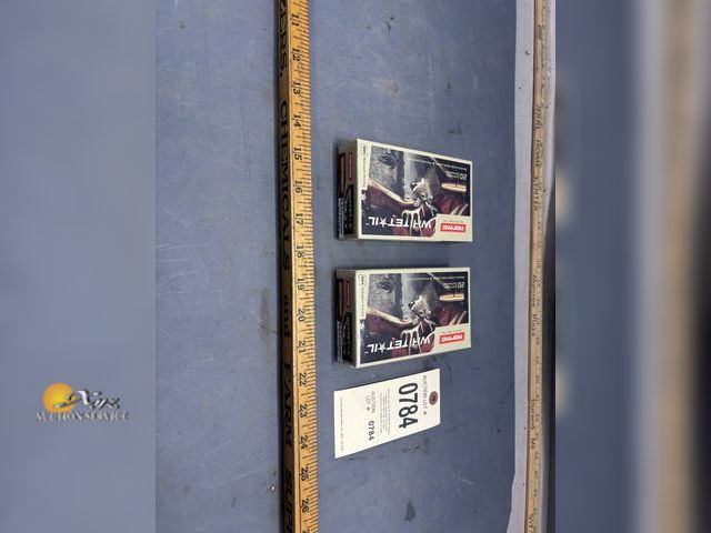 Lot 83-0784 - Two Boxes of Norma Whitet IL 6,5 Creedmoor 9,1 g/140gr