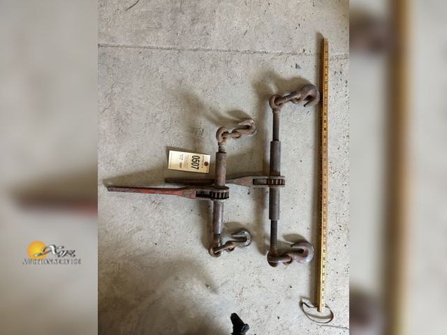 Lot 83-0507 - Two Chain Binders