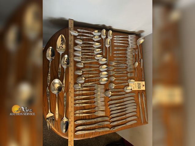 Lot 83-2030 - Lot of Oneida My Rose Stainless Flatware