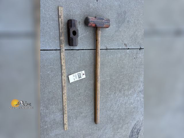 Lot 83-2336 - Sledge Hammer with Handle and Sledge Hammer without Handle