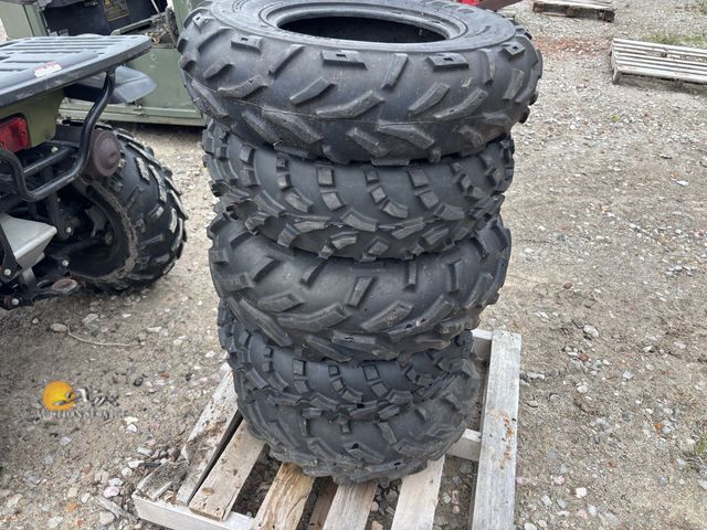 Lot 83-1007 - Five Quad Tires AT25x8-12