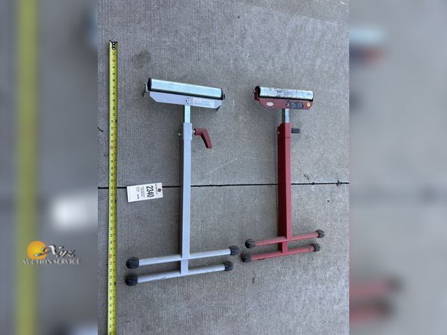 Lot 83-2340 - Two Roller Stands