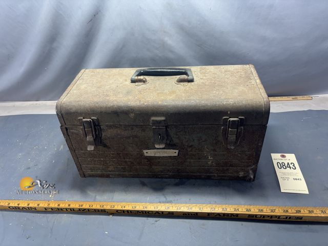 Lot 83-0843 - Craftsman Toolbox with Contents