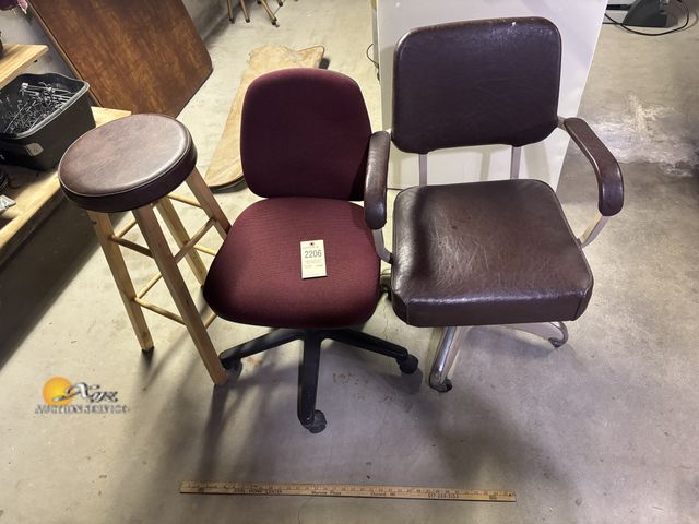 Lot 83-2206 - Three Chairs