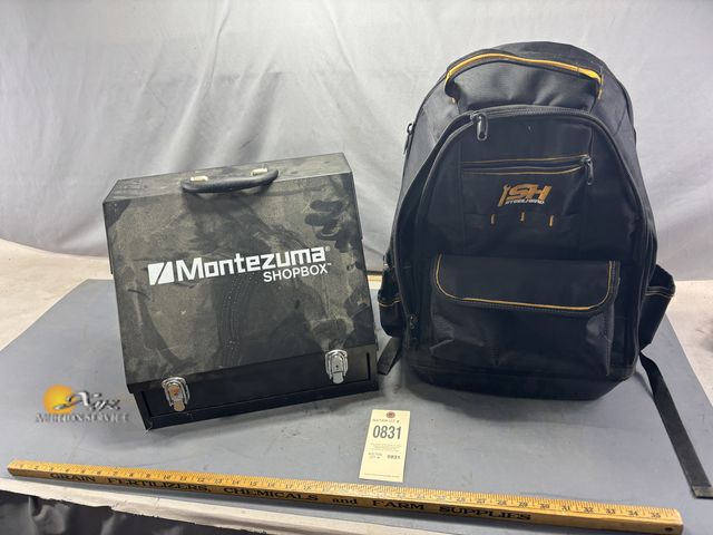 Lot 83-0831 - Toolbox with Contents and Toolbag