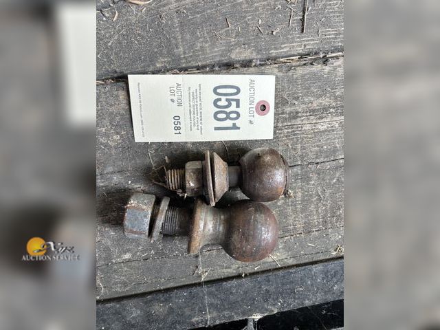 Lot 83-0581 - Two Hitch Balls 2 and 2 5/16