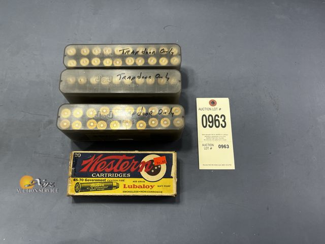 Lot 83-963 - Three Boxes of 45-70 Government