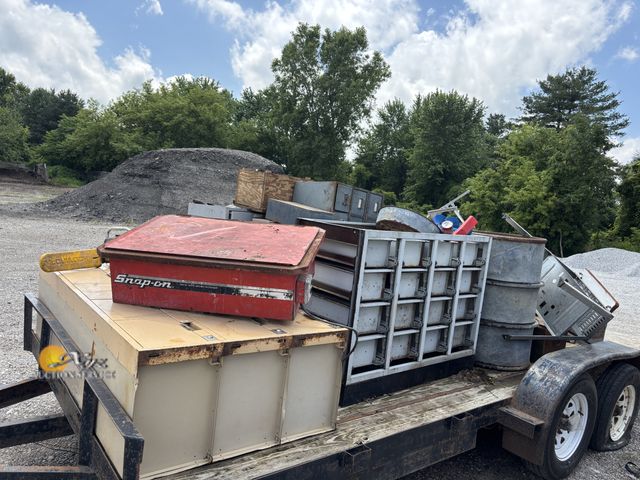 Lot 83-1075 - Contents on Trailer Miscellaneous Tool, Etc.