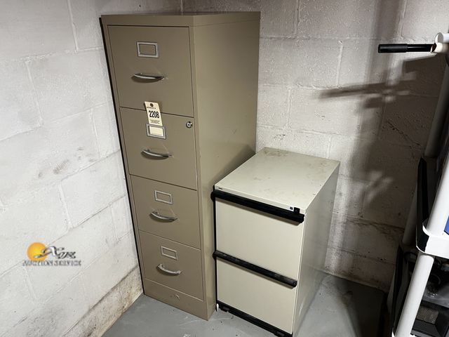 Lot 83-2208 - Two Filing Cabinets