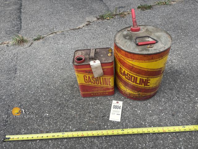 Lot 83-0804 - Two Gas Cans