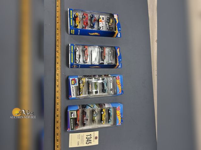 Lot 83-1345 - Hot Wheels Rescue Rods, Harley-Davidson, HW Drag Strip, and Retro Racers