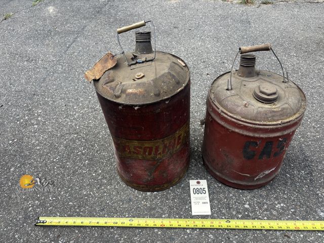 Lot 83-0805 - Two Gas Cans