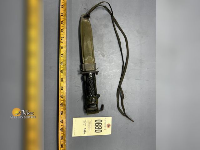 Lot 83-880 - M5A1 Bayonet and Sheath
