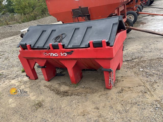 Lot 83-1024 - Western Tornado Poly Hopper Salt and Sand Spreader