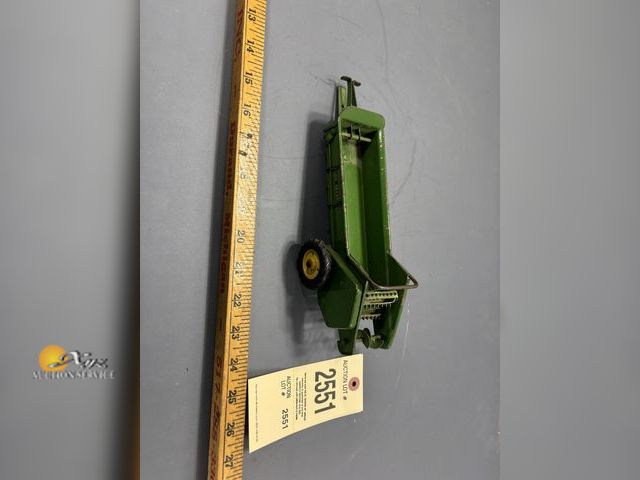Lot 83-2551 - Vintage John Deere Manure Spreader Farm Toy