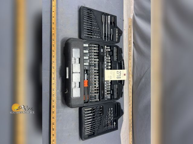 Lot 83-2718 - Drill Bits and Driver