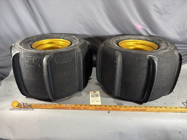 Lot 83-0235 - Two 21x12-8 Sand Tires