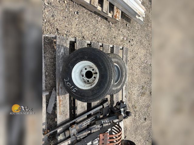 Lot 83-2015 - Two Trailer Tires and Rims 18.5x8.5-8