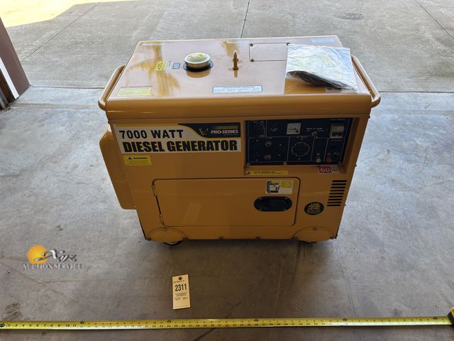 Lot 83-2311 - Buffalo Tools 7000 Watt Diesel Generator