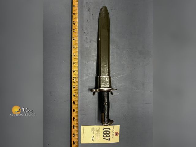 Lot 83-887 - M1 Garand Bayonet and Sheath