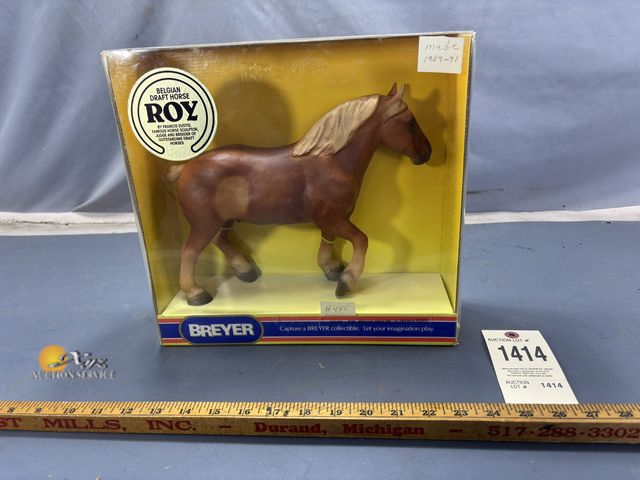 Lot 83-1414 - Breyer No. 455 Roy- Belgian Drafter by Francis Eustis in Original Box