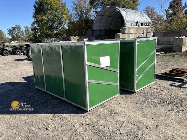 Lot 83-6004 - Two 4x4x8' Storage Totes