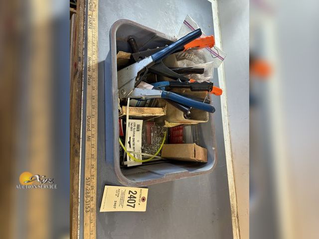 Lot 83-2407 - Lot of Rivet Tools with Rivets