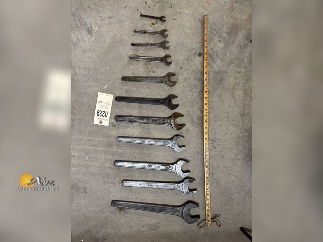 Lot 83-0229 - Lot of Large Wrenches