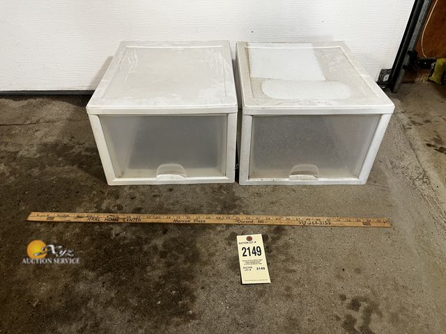 Lot 83-2149 - Two Sterilite  Containers