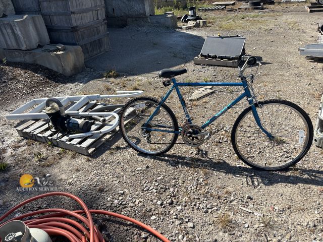 Lot 83-1032 - Pool Ladder and Pump, and Bike