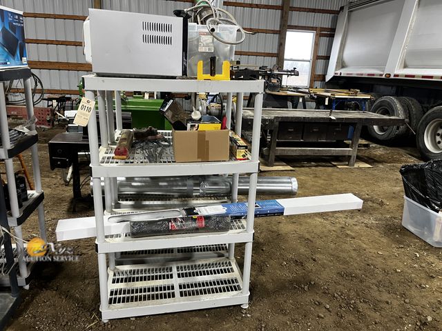 Lot 83-110 - Shelf and Contents