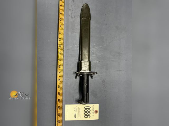 Lot 83-886 - M1 Garand Bayonet and Sheath