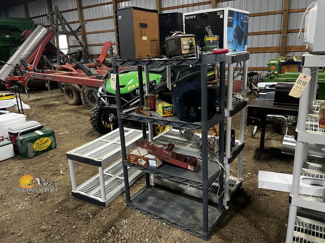 Lot 83-652 - Shelf and Contents