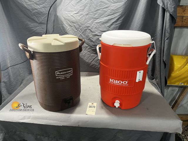 Lot 83-0070 - Two Drink Dispensing Coolers