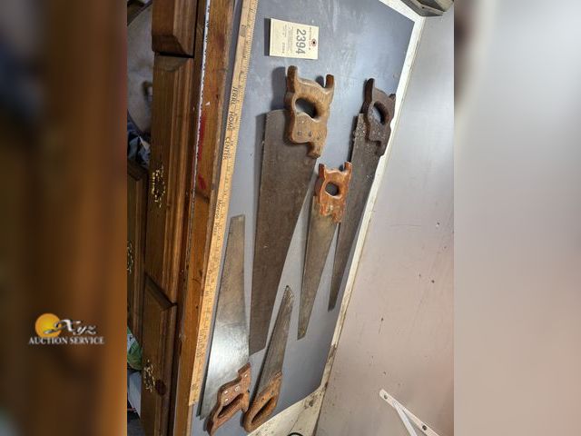 Lot 83-2394 - Lot of Hand Saws
