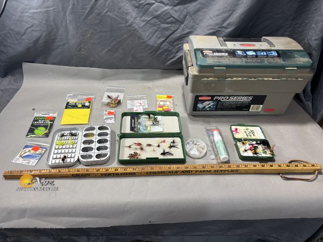 Lot 83-0153 - Tackle Box with Tackle